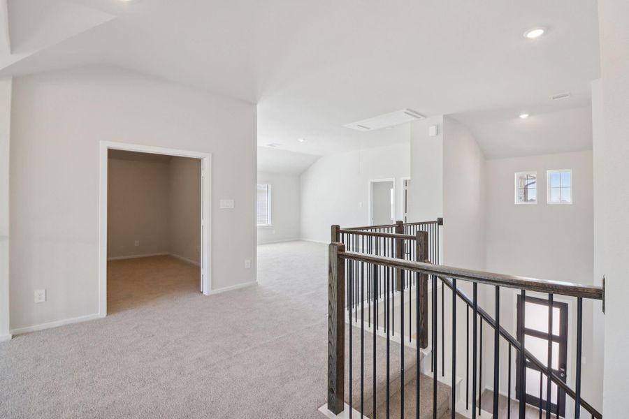 Photo is not of the actual home, but is an inspirational photo of builder’s model home and may depict options, furnishings, and/or decorator features that are not included