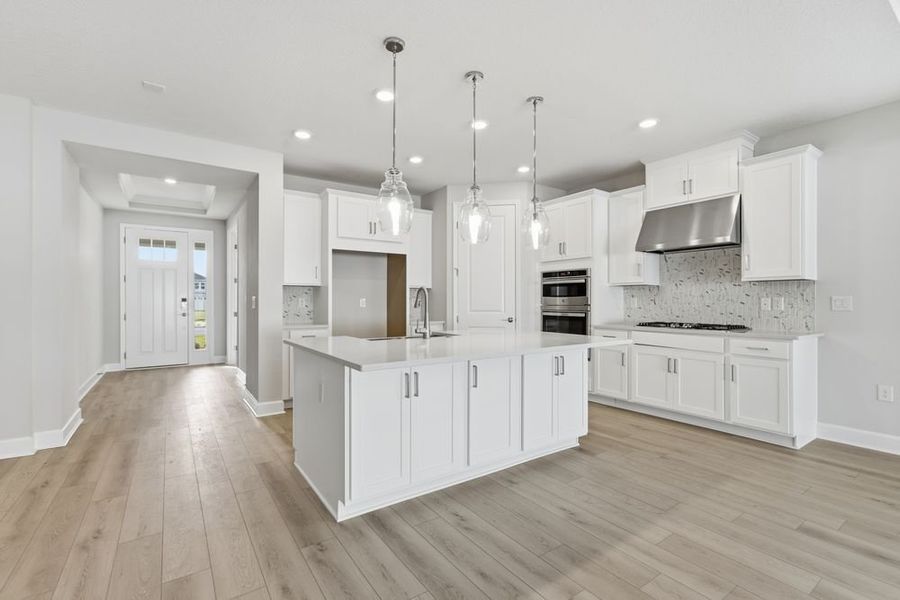 Furnished interior view inside a new home in Headwaters at Lofton Creek, Yulee (Image 11).