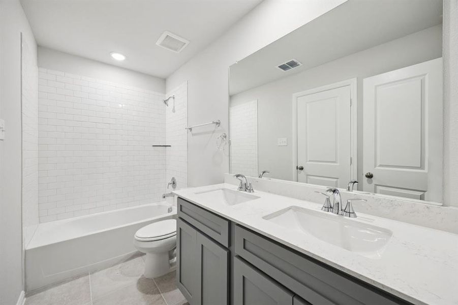Furnished interior view inside a new home in Bellagio, Forney (Image 9).