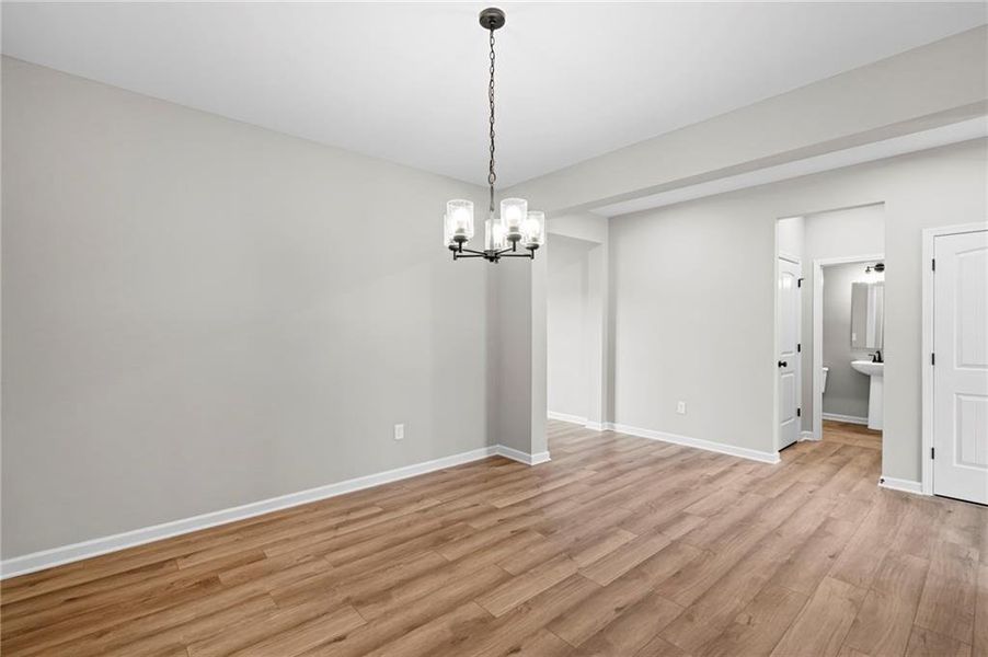 Spacious, unfurnished interior of a new home in Twin Lakes, Hoschton (Image 17).