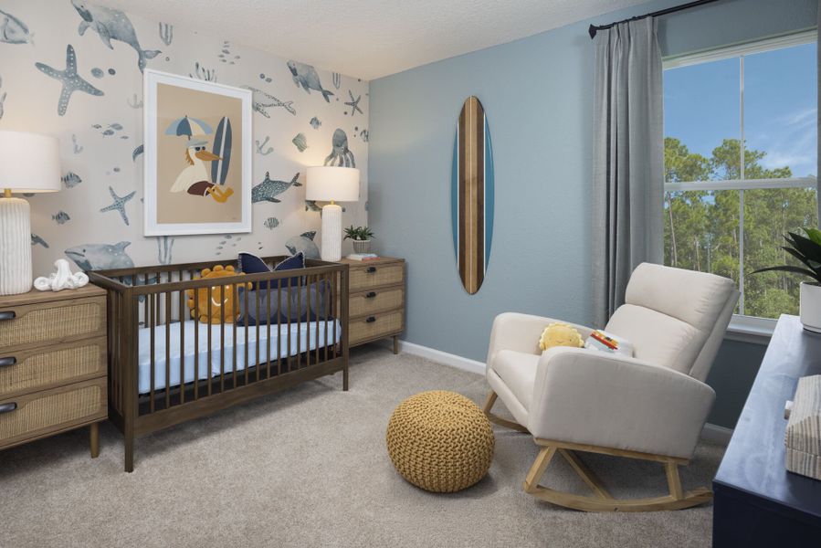 Representative furnished interior of a home built from the Arden by Mattamy Homes in RiverTown, St. Johns (Image 10).
