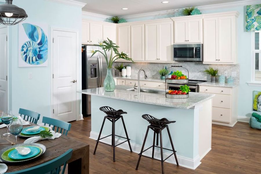 Representative furnished interior of a home built from the Bamboo by Minto Communities in Latitude Margaritaville Hilton Head, Hardeeville (Image 5). Representative furnished interior of a home built from the Bamboo by Minto Communities in Latitude Margaritaville Hilton Head, Hardeeville (Image 5).