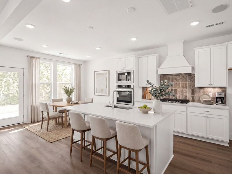 Furnished interior view inside a new home in Benders Cove, Mount Juliet (Image 10).