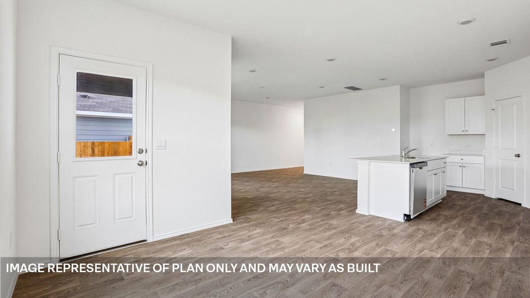 Spacious, unfurnished interior of a new home in Wayside, Uhland (Image 23).