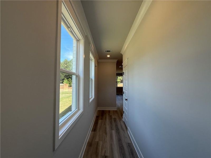 Spacious, unfurnished interior of a new home in The Towns at Auburn Station East, Auburn (Image 13). Spacious, unfurnished interior of a new home in The Towns at Auburn Station East, Auburn (Image 13).