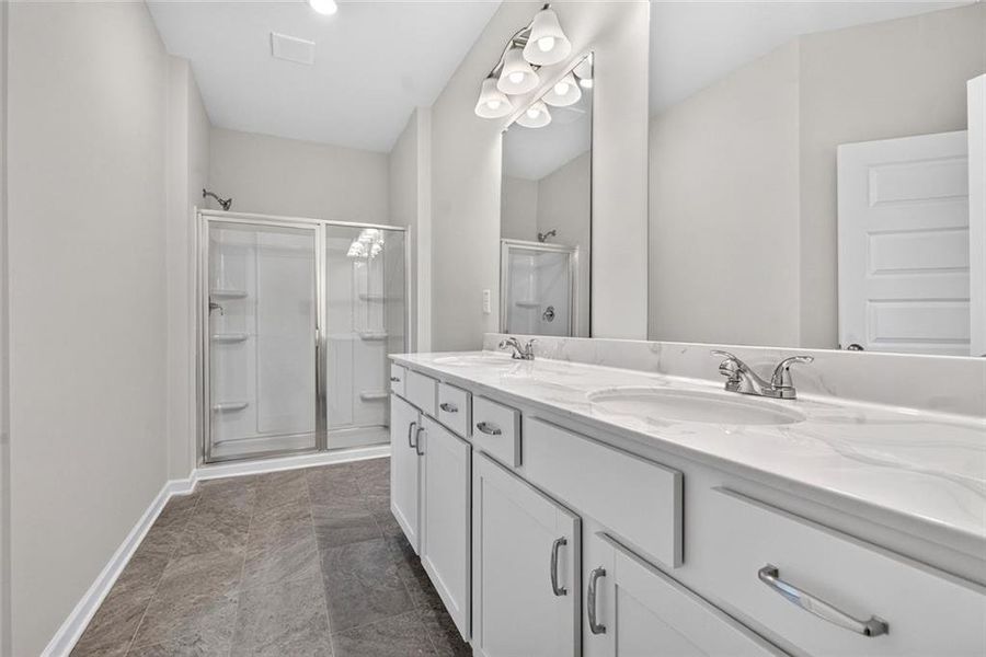 Furnished interior view inside a new home in Fairington, Cartersville (Image 4).