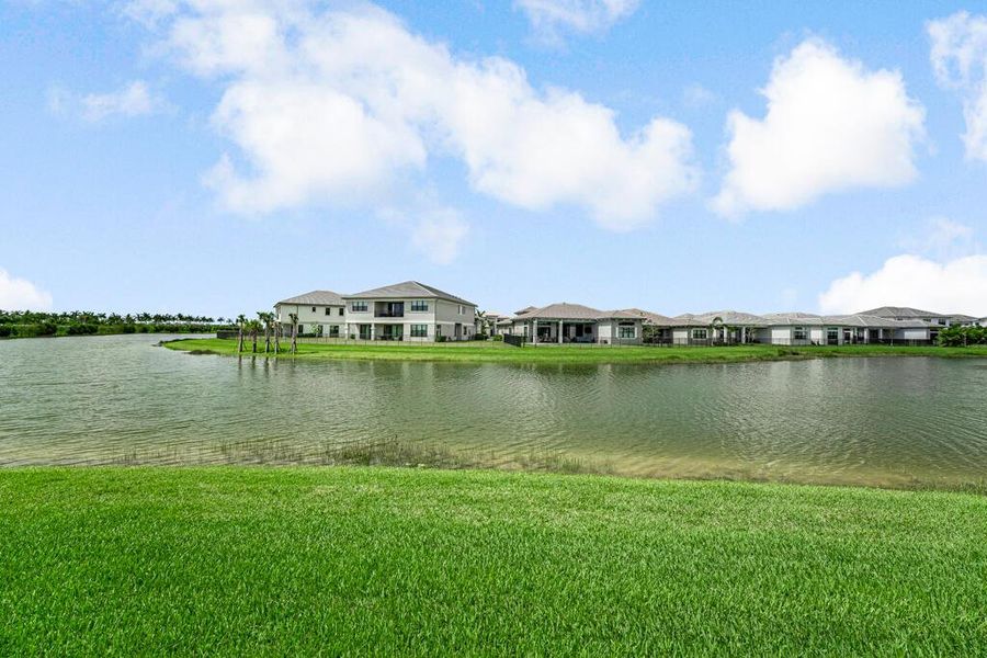 Exterior details and patio area of a home in Apex at Avenir, Palm Beach Gardens (Image 37).