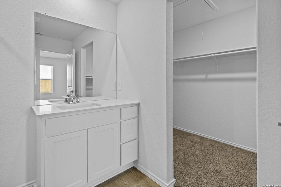 Furnished interior view inside a new home in Hickory Ridge, Elmendorf (Image 9).