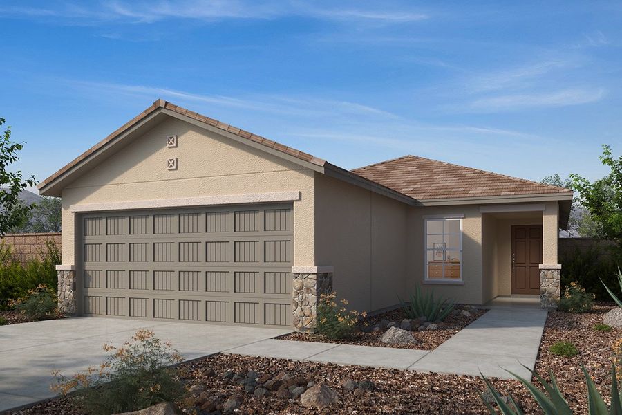 Exterior C with optional stone Exterior C with optional stone