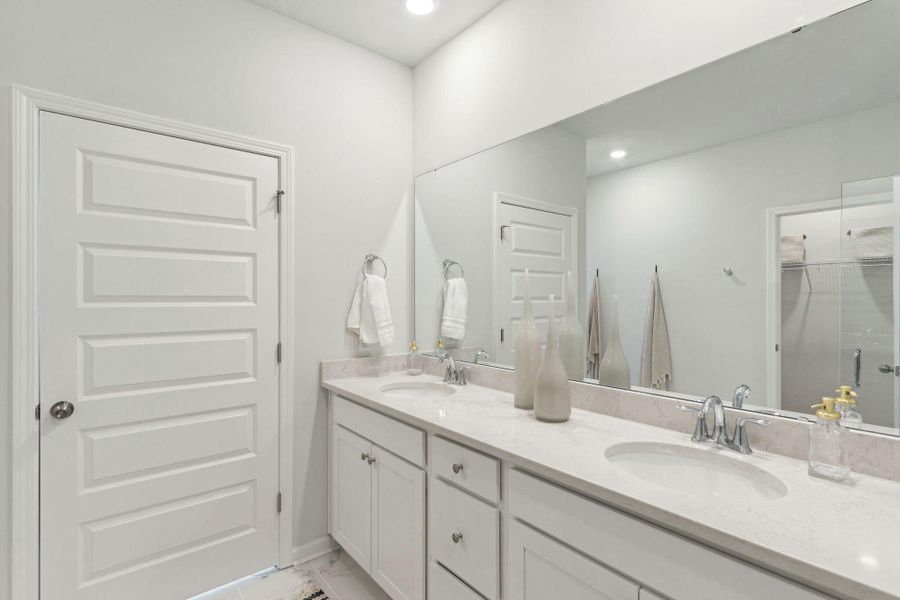 Furnished interior view inside a new home in Horizons at Summers Corner | 55+, Summerville (Image 5).