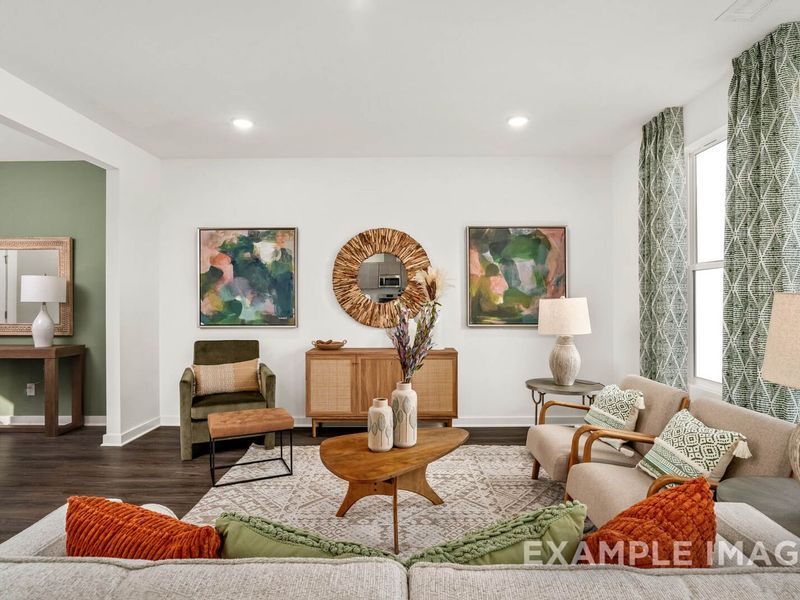 Representative furnished interior of a home built from the The Gordon A by Davidson Homes LLC in Calista Farms, White House (Image 14).