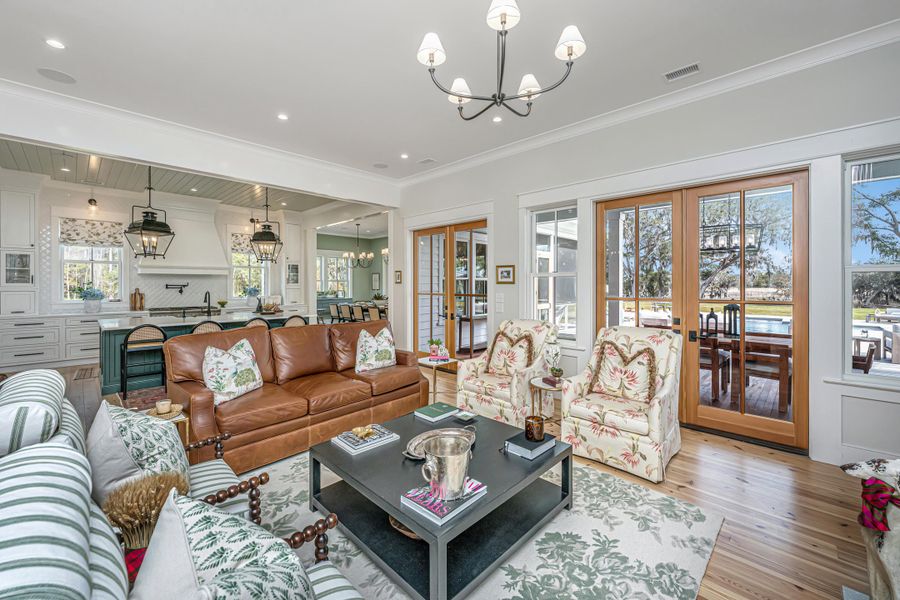 Furnished interior view inside a new home in , Johns Island (Image 47). Furnished interior view inside a new home in , Johns Island (Image 47).