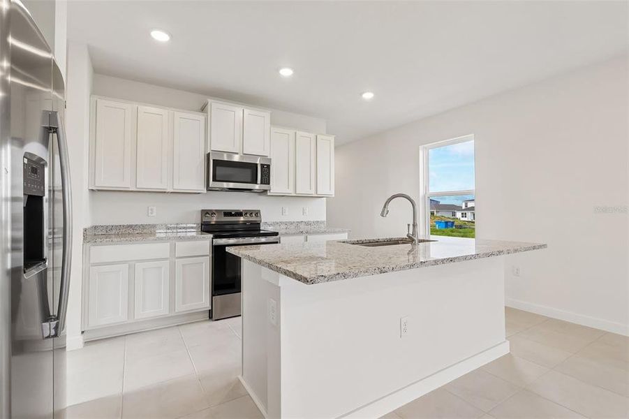 Furnished interior view inside a new home in Hamilton Bluff, Haines City (Image 7).