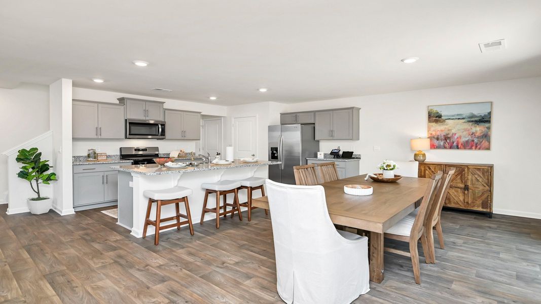Furnished interior view inside a new home in Grand Oaks, Columbia (Image 8). Furnished interior view inside a new home in Grand Oaks, Columbia (Image 8).