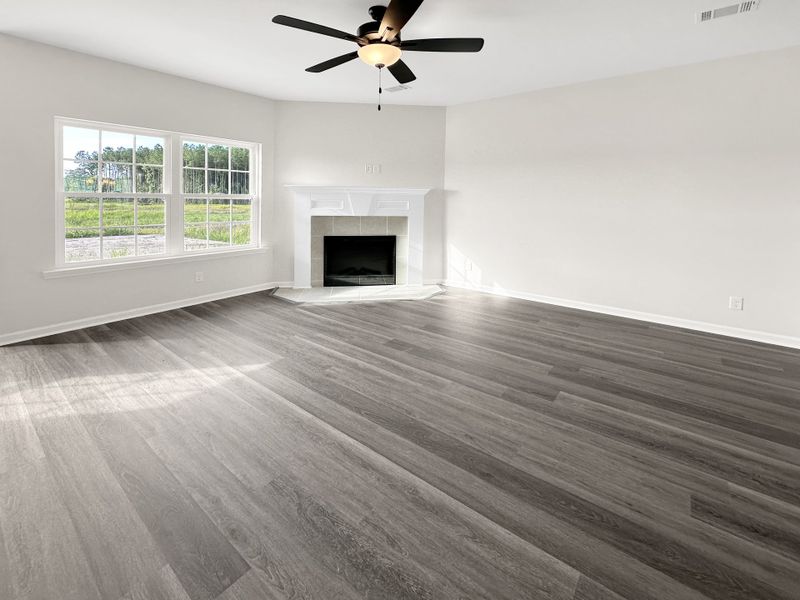 Spacious, unfurnished interior of a new home in Tranquil South, Hinesville (Image 13). Spacious, unfurnished interior of a new home in Tranquil South, Hinesville (Image 13).