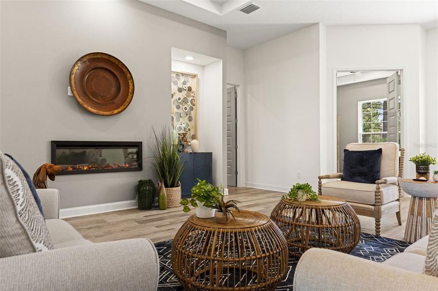 Furnished interior view inside a new home in , Lecanto (Image 39).