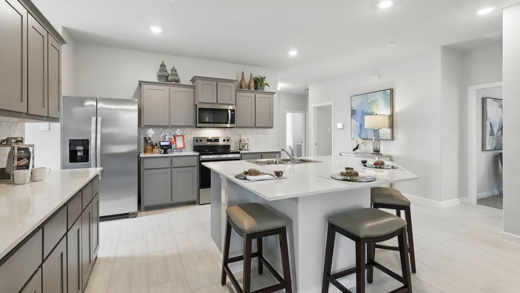 Furnished interior view inside a new home in Vista Park, Decatur (Image 10).
