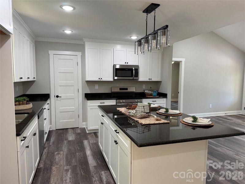 Furnished interior view inside a new home in , Lexington (Image 7).