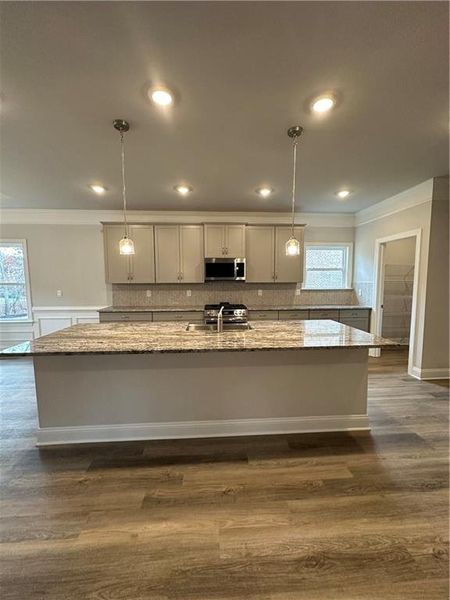 Furnished interior view inside a new home in Mirror Lake at South Harbour, Villa Rica (Image 8).