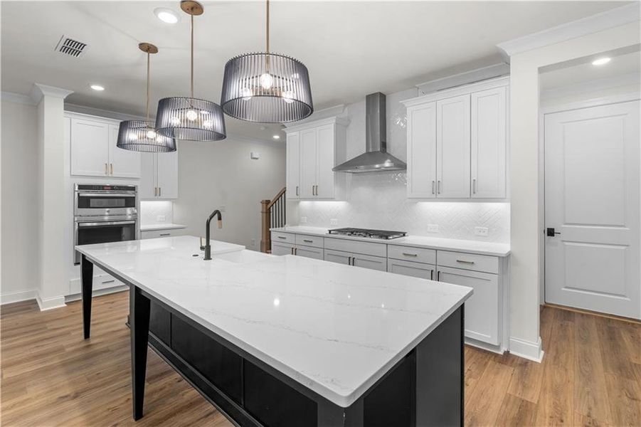 Furnished interior view inside a new home in , Peachtree Corners (Image 11).