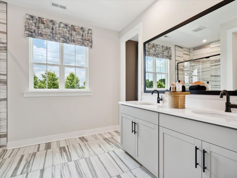 Furnished interior view inside a new home in Seven Oaks, Belmont (Image 16). Furnished interior view inside a new home in Seven Oaks, Belmont (Image 16).