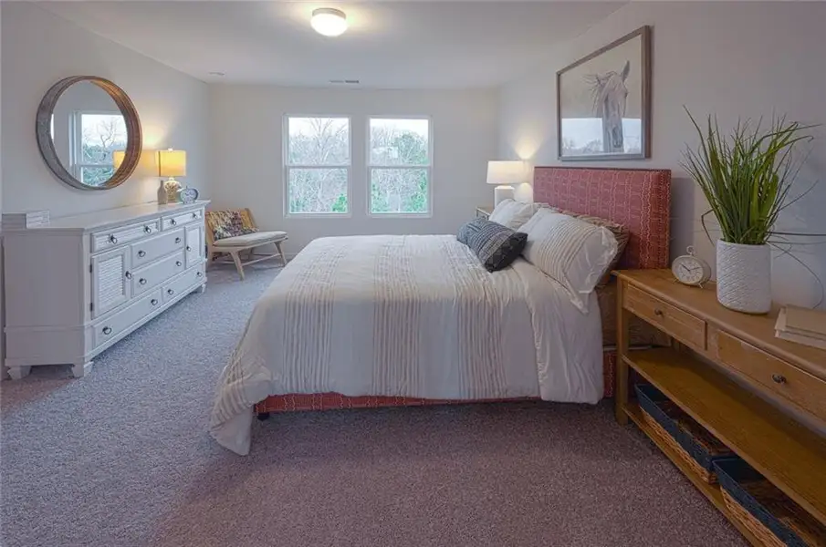 Furnished interior view inside a new home in Kinsale, Macon (Image 8).