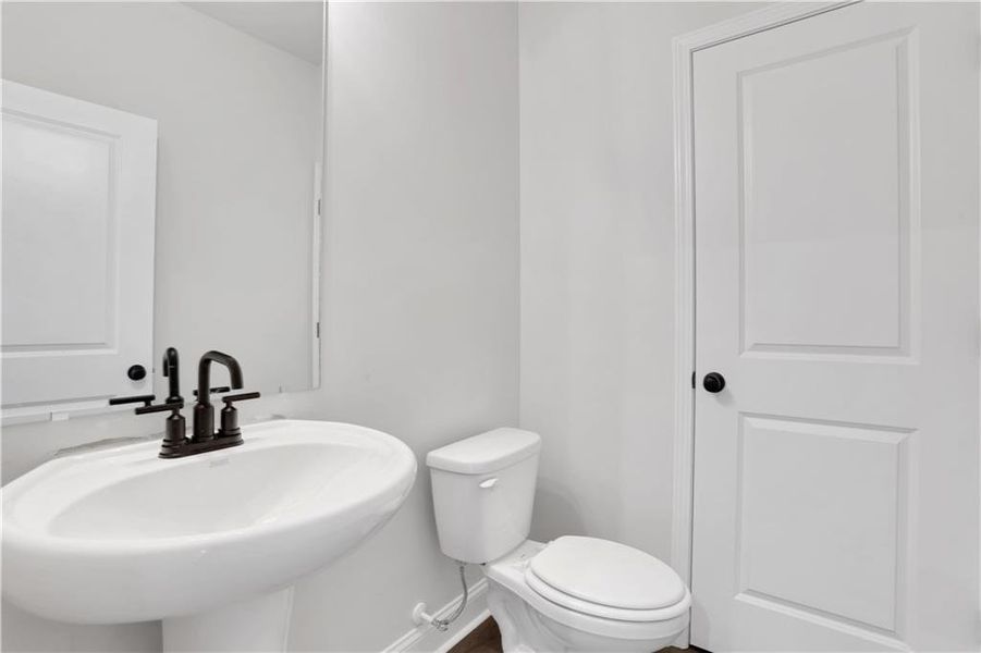 Furnished interior view inside a new home in Easton Walk, Lawrenceville (Image 7).