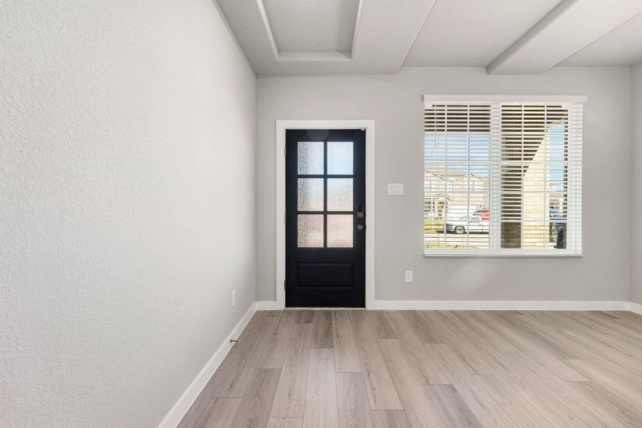 Spacious, unfurnished interior of a new home in Sundance Cove - Premier Series, Crosby (Image 20).