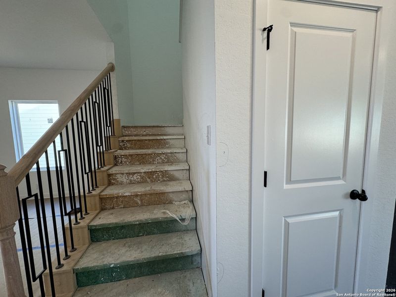 In-progress construction of a new home in Enclave at Hennersby Hollow 50's, San Antonio, TX (Image 26). In-progress construction of a new home in Enclave at Hennersby Hollow 50's, San Antonio, TX (Image 26).