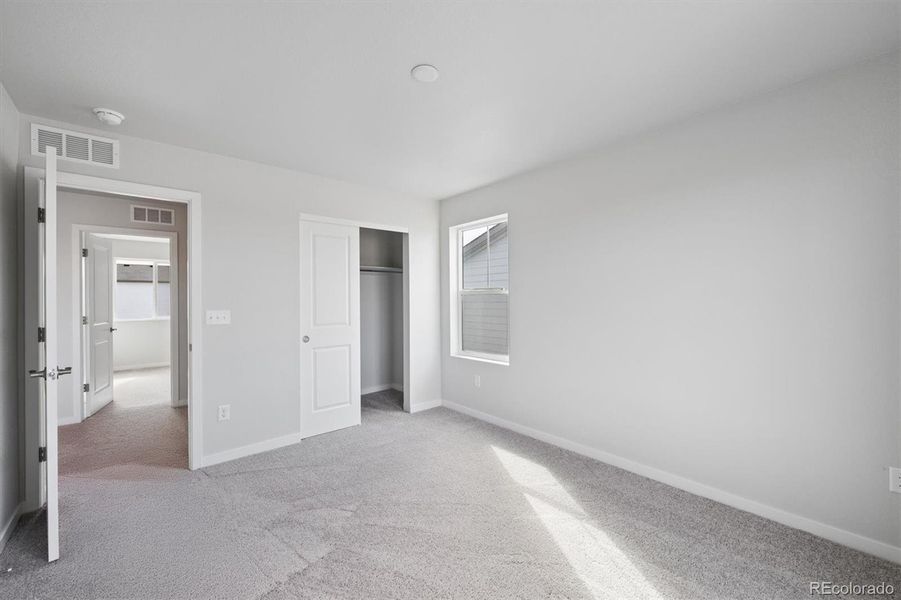 Spacious, unfurnished interior of a new home in Farmlore, Brighton (Image 23). Spacious, unfurnished interior of a new home in Farmlore, Brighton (Image 23).