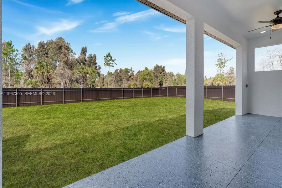 Exterior details and patio area of a home in , Lehigh Acres (Image 27).