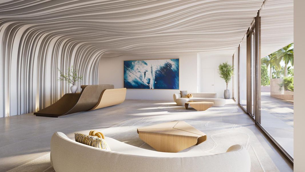 Furnished interior view inside a new home in Glass House Boca Raton, Boca Raton (Image 7).