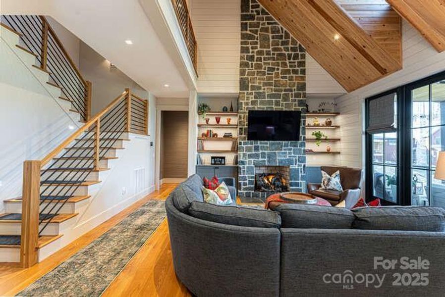 Furnished interior view inside a new home in , Sylva (Image 22).