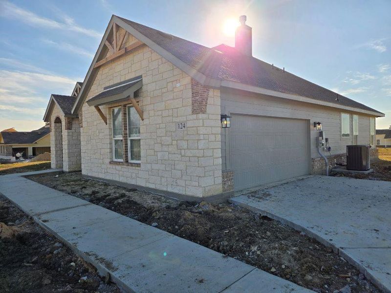 Exterior details and patio area of a home in Hillview Addition, Decatur (Image 2). Exterior details and patio area of a home in Hillview Addition, Decatur (Image 2).