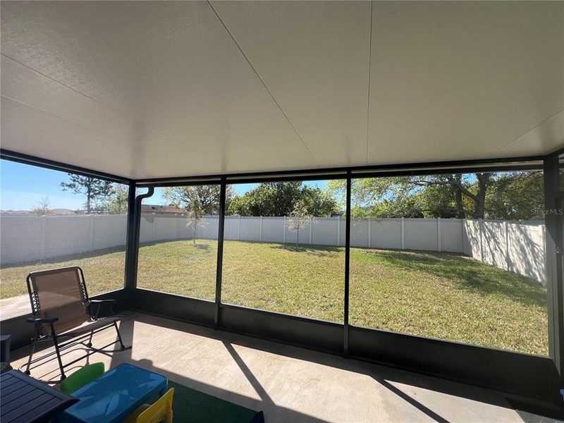 Cover screened Lanai