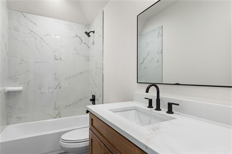 Furnished interior view inside a new home in , Sherman (Image 27).