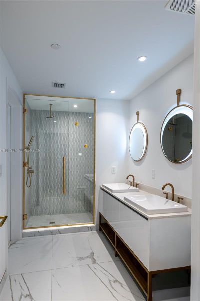 Furnished interior view inside a new home in Mr. C Residences, Miami (Image 4).