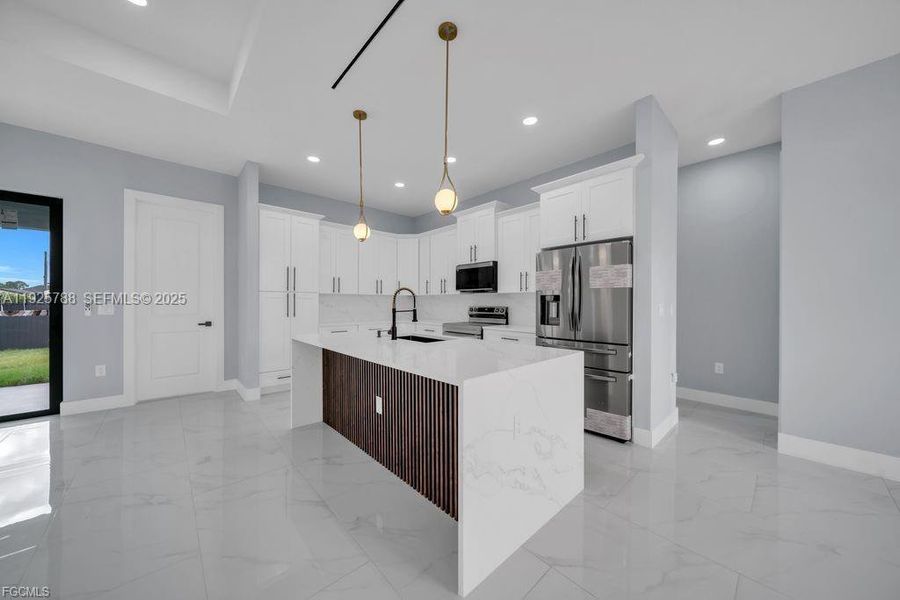 Furnished interior view inside a new home in , Lehigh Acres (Image 14).