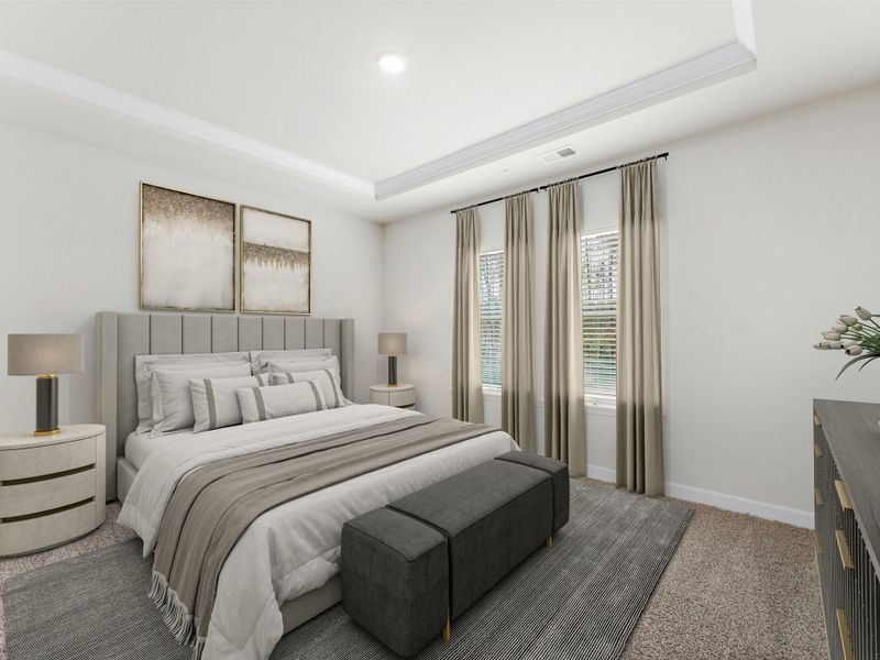 Furnished interior view inside a new home in Cypress Ridge - The Coastline Series, Longs (Image 7). Furnished interior view inside a new home in Cypress Ridge - The Coastline Series, Longs (Image 7).