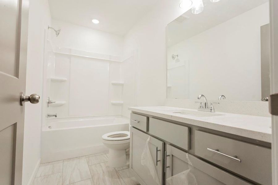 Furnished interior view inside a new home in , Buford (Image 9).