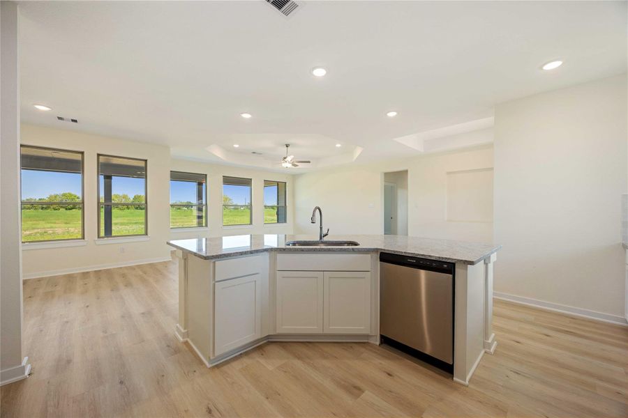 Furnished interior view inside a new home in Blue Heron Estates, Beasley (Image 6).
