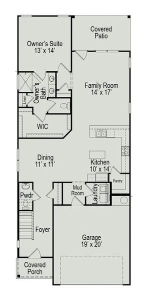 2D floor plan layout of this home in La Segarra, Brookshire, TX (Image 2). 2D floor plan layout of this home in La Segarra, Brookshire, TX (Image 2).