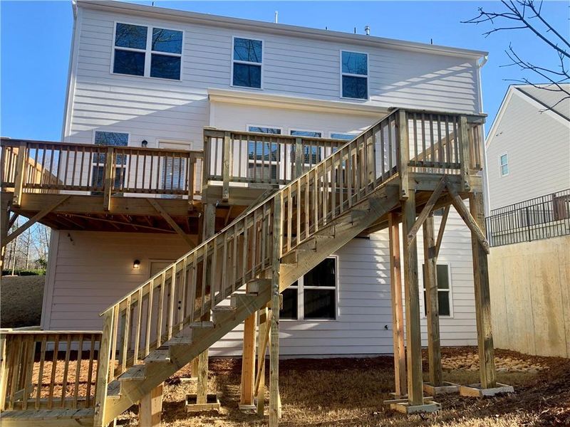 Exterior details and patio area of a home in Reunion, Hoschton (Image 21). Exterior details and patio area of a home in Reunion, Hoschton (Image 21).