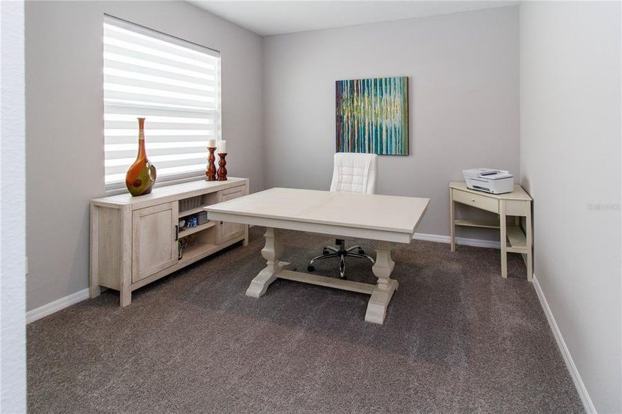 Furnished interior view inside a new home in Deerbrook, Land O' Lakes (Image 19). Furnished interior view inside a new home in Deerbrook, Land O' Lakes (Image 19).