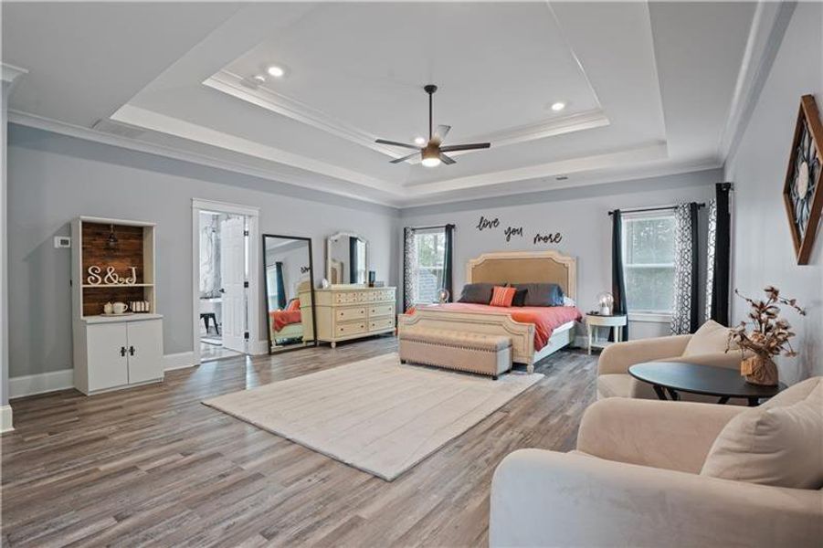 Furnished interior view inside a new home in , Acworth (Image 46). Furnished interior view inside a new home in , Acworth (Image 46).