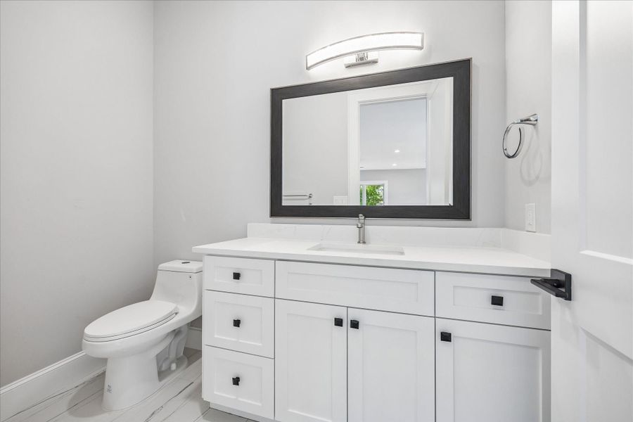 Furnished interior view inside a new home in , Houston (Image 9).