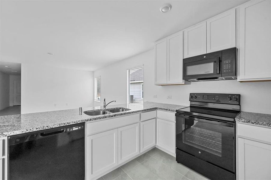 Furnished interior view inside a new home in Wright Farms: Watermill Collection, Dallas (Image 6).