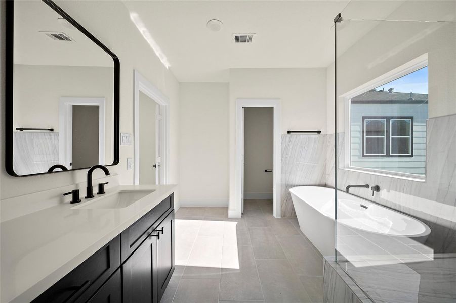 Furnished interior view inside a new home in , Houston (Image 3).