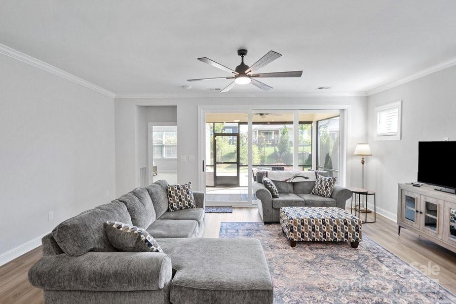 Furnished interior view inside a new home in Trilogy® Lake Norman, Denver (Image 17). Furnished interior view inside a new home in Trilogy® Lake Norman, Denver (Image 17).