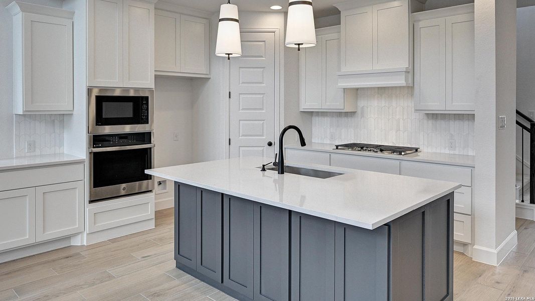 Furnished interior view inside a new home in Corley Farms, Boerne (Image 9).